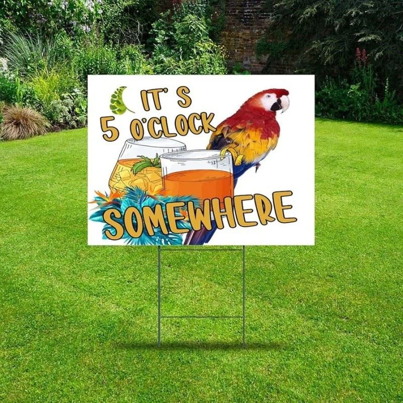 Decorative Corrugated Plastic Sign