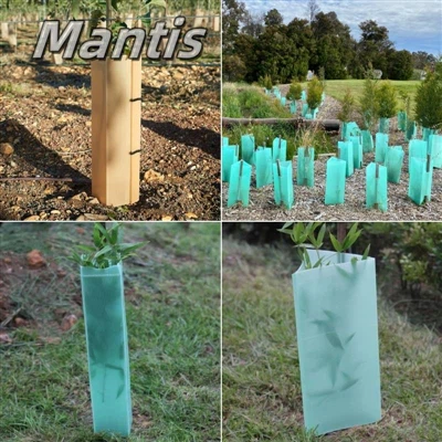 Mantis plastikowy straż drzewa-zielony opiekun do ochrony drzew